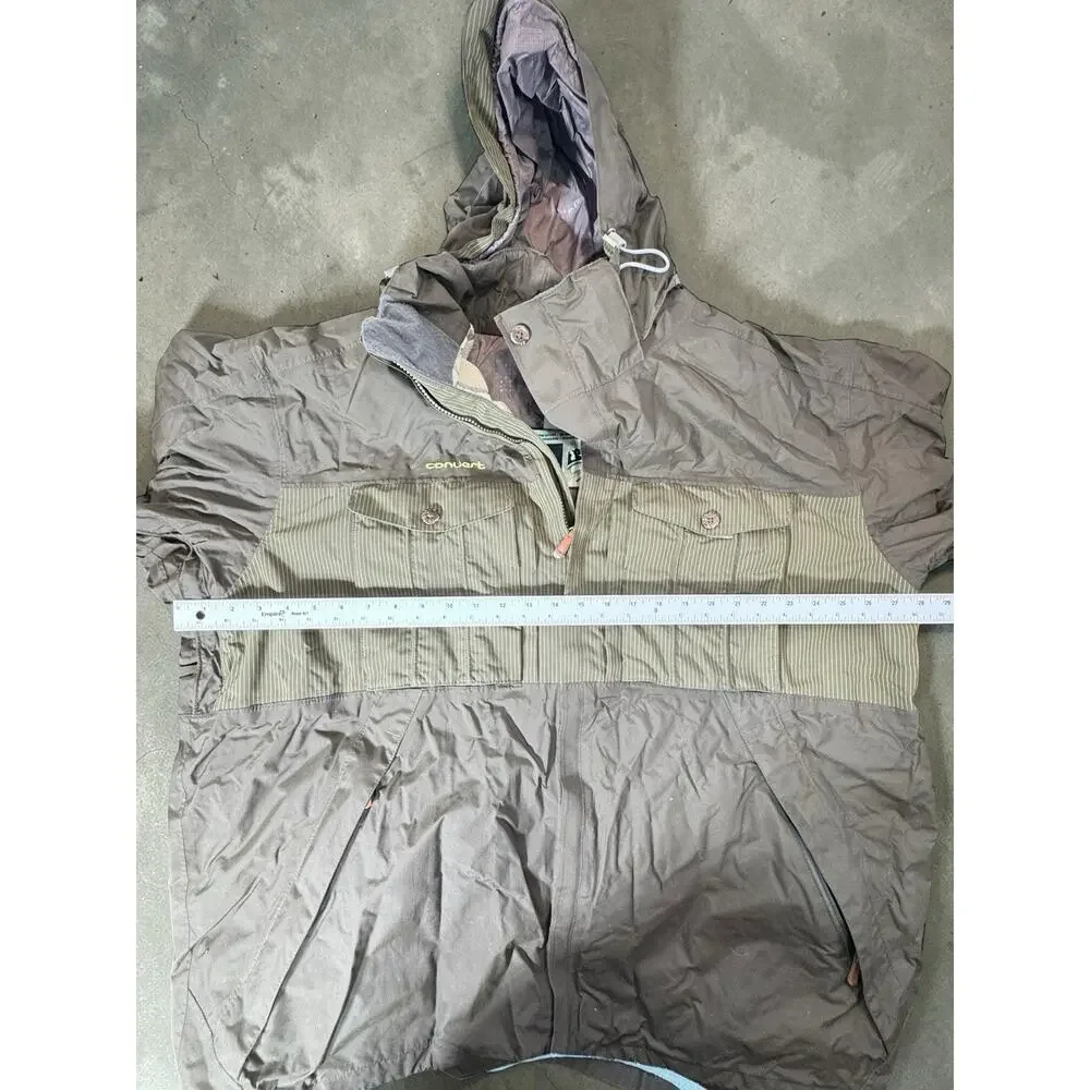 Columbia Convert Jacket Mens XXL Olive BASE TRX Waterproof Ski Snowboard Snow